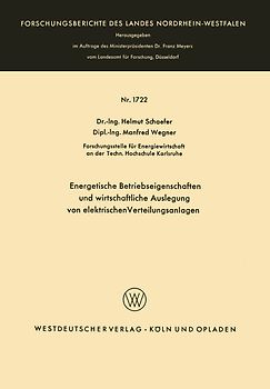Energetische Betriebseigenschaften und wirtschaftliche Auslegung von elektrischen Verteilungsanlagen