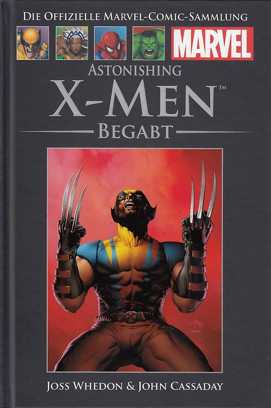 Die offizielle Marvel-Comic-Sammlung 38: Astonishing X-Men: Begabt - Joss Whedon [Gebundene Ausgabe]