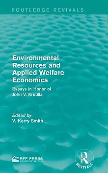 Environmental Resources and Applied Welfare Economics