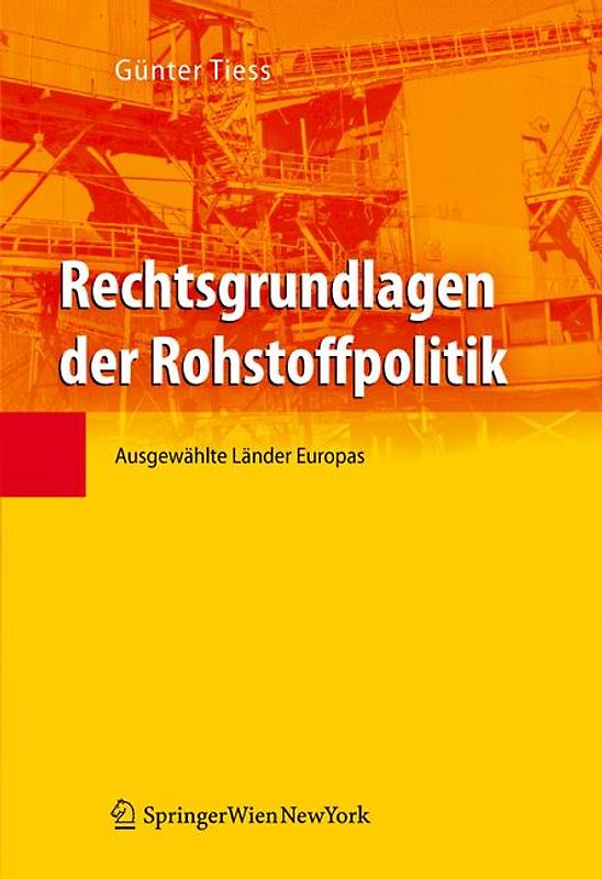 Rechtsgrundlagen der Rohstoffpolitik