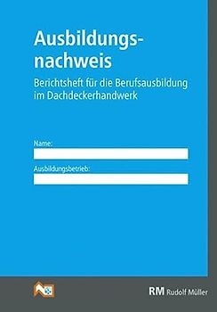 Zusatzblock Ausbildungsnachweis Dachdeckerhandwerk