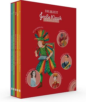 Große Klassik kinderleicht. DIE ZEIT-Edition. (5er-Buchschuber)
