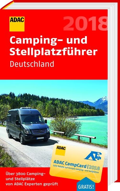 ADAC Camping-/Stellplatzführer Deutschland 2018