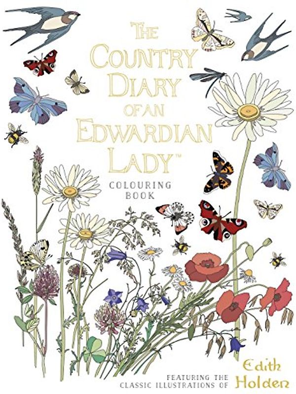 The Country Diary of an Edwardian Lady Colouring Book