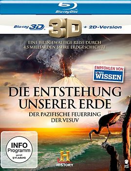 Die Entstehung unserer Erde: Der Vesuv & Der Pazifische Feuerring 3D [inkl. 2D Version] 3D Blu-ray Disc