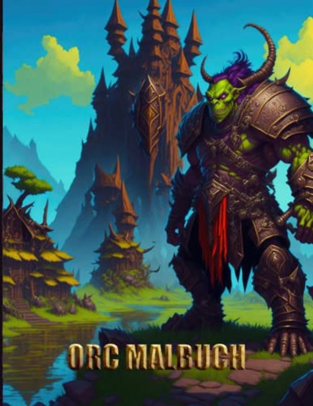 Im Herzen der Horde: Ein Malbuch, das die orkische Essenz einfängt. Für Fantasy-Liebhaber, Erwachsene und Jugendliche: 30 kraftvolle Motive von ... Kreativität, zur Entspannung und Stressabbau