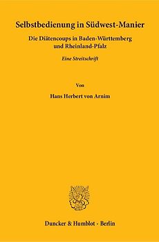 Selbstbedienung in Südwest-Manier.