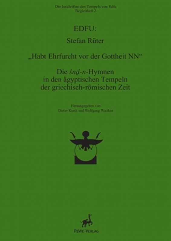 Habt Ehrfurcht vor der Gottheit NN