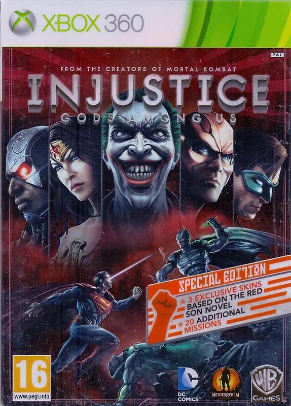 Injustice: Gods Among Us [Red Son Edition, Steelbook, Internationale Version] Xbox 360