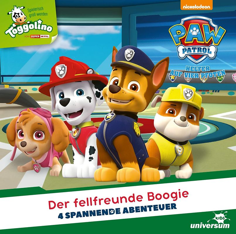 Paw Patrol - Helfer auf vier Pfoten - Hörspiel Folge 2: Der fellfreunde Boogie [Audio CD]