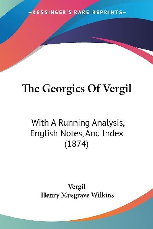 The Georgics Of Vergil