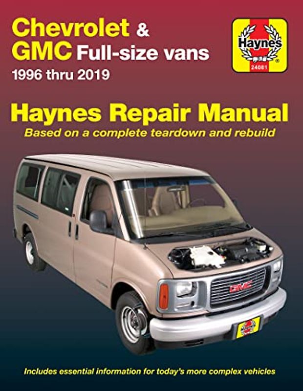 Chevrolet & GMC Full-Size Vans 1996-19