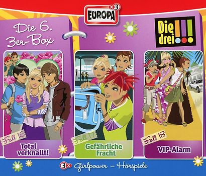 Die drei !!! - 06/3er Box (Folgen 16-18) [3 Audio CDs]
