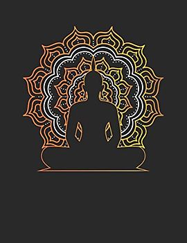 Achtsamkeitstagebuch: Notiere und plane deine täglichen Meditationen ♦ Sammle und fokussiere deine Gedanken ♦ Finde innere Ruhe und Gelassenheit ♦ A4+ ... ♦ A4+ Format ♦ Motiv: Buddha