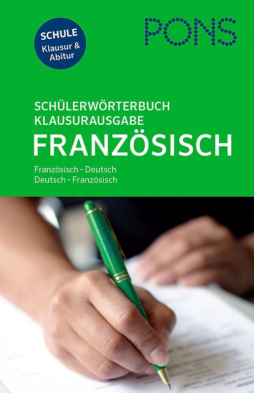 PONS Schülerwörterbuch Klausurausgabe Französisch für Rheinland-Pfalz
