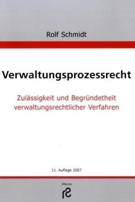 Verwaltungsprozessrecht