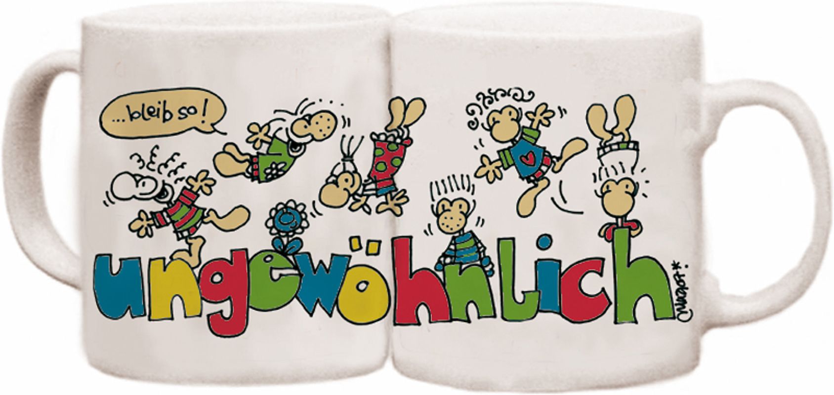 Mutmachtasse "ungewöhnlich"