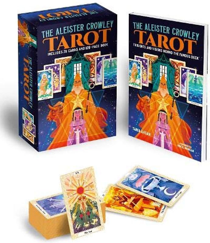 The Aleister Crowley Tarot Book & Card Deck: Includes a 78-Card Deck and a 128-Page Illustrated Book (Arcturus Oracle Kits)