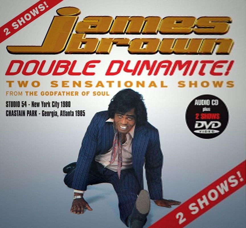 James Brown - Double Dynamite! Two Sensational Shows (DVD + Audio-CD, CD-Package)