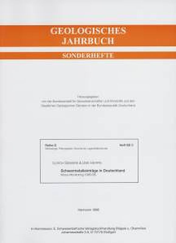 Schwermetalleinträge in Deutschland