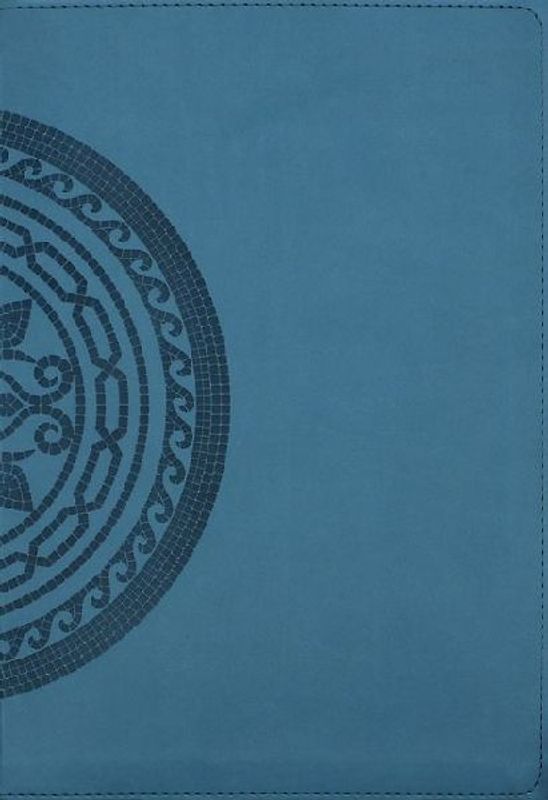 NIV Application Bible, Large Print, Leathersoft, Teal, Red Letter, Comfort Print