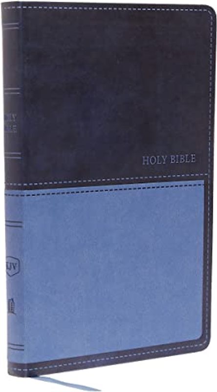 KJV, Value Thinline Bible, Leathersoft, Blue, Red Letter, Comfort Print: Holy Bible, King James Version
