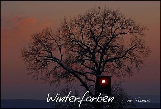Winterfarben (Posterbuch DIN A2 quer)
