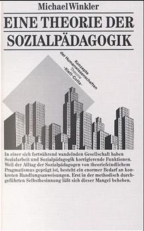 Eine Theorie der Sozialpädagogik