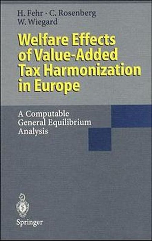 Welfare Effects of Value-Added Tax Harmonization in Europe