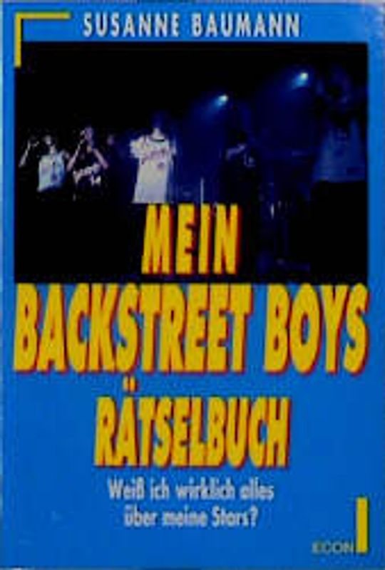 Mein Backtstreet-Boys-Rätselbuch