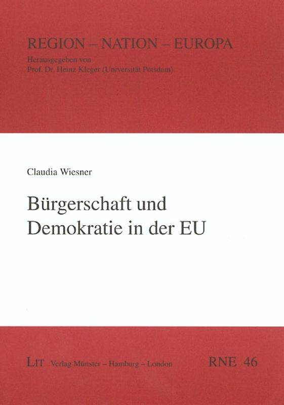 Bürgerschaft und Demokratie in der EU