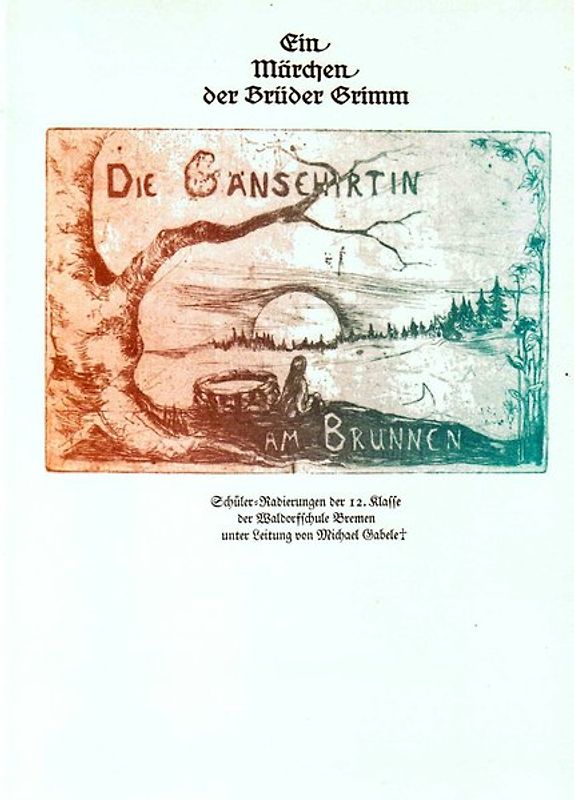 Die Gänsehirtin am Brunnen