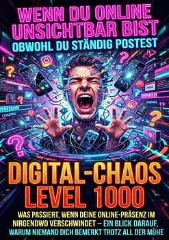 Wenn Du Online Unsichtbar Bist Obwohl Du Ständig Postest: Digital-Chaos Level 1000