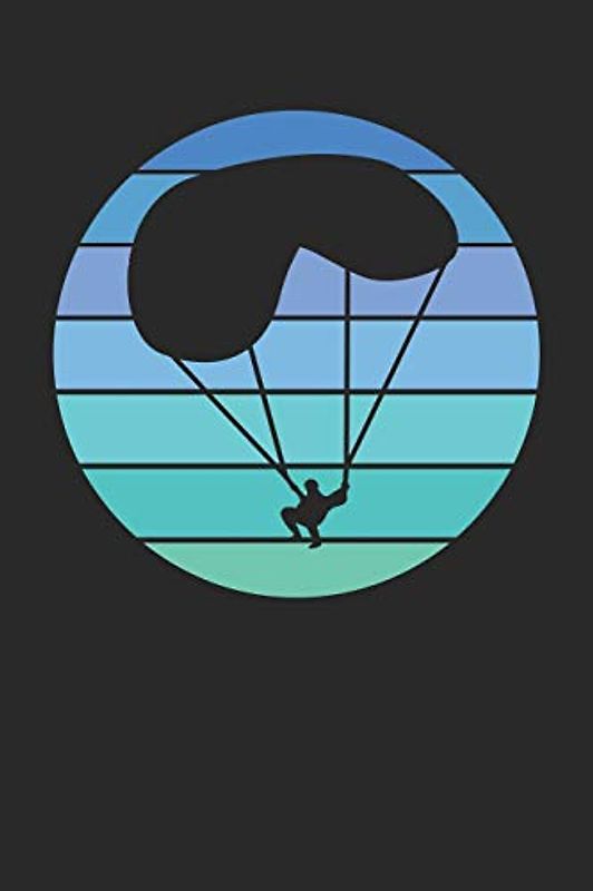 Fallschirmspringer Logbuch: ♦ Sprungbuch für alle Skydiver und Fallschirmjäger ♦ Vorlage für über 100 Sprünge ♦ handliches 6x9 Format ♦ Motiv: Retro Fallschirmspringer