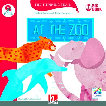 The Thinking Train, Level a / AT THE ZOO (Big Book)
