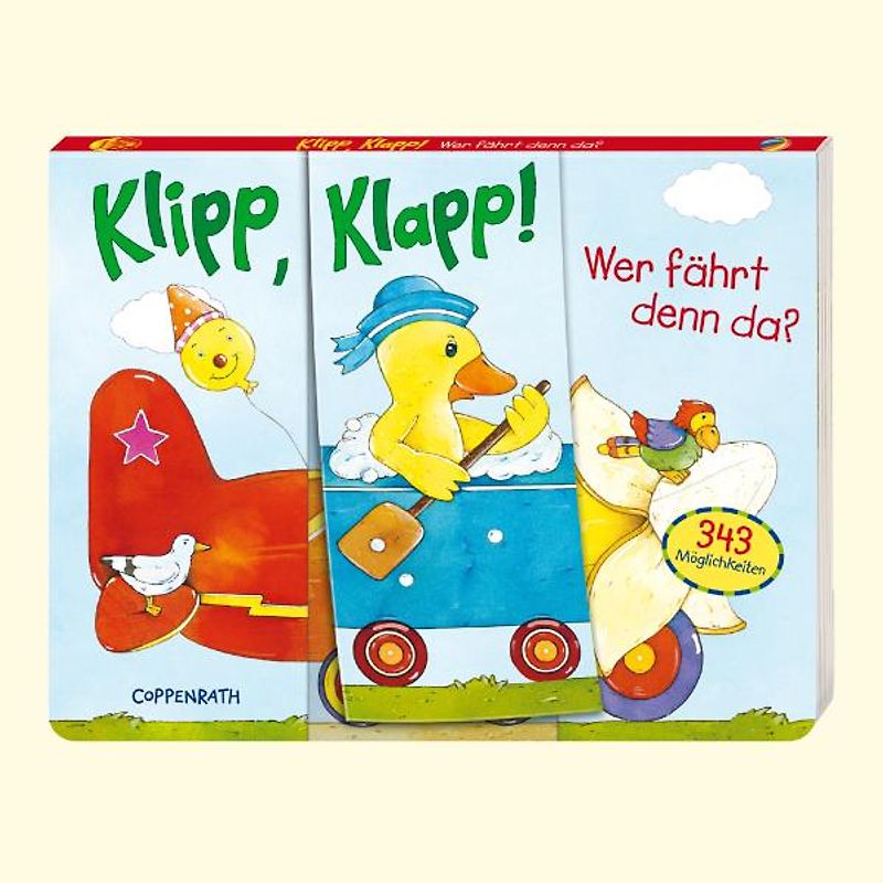 Klipp, klapp! Wer fährt denn da?