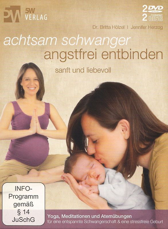Achtsam schwanger, angstfrei entbinden - Sanft und liebevoll [2 DVD, inkl. 2 CDs] DVD