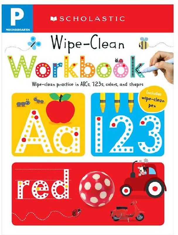 Pre-K Wipe-Clean Workbook: Scholastic Early Learners (Wipe-Clean)