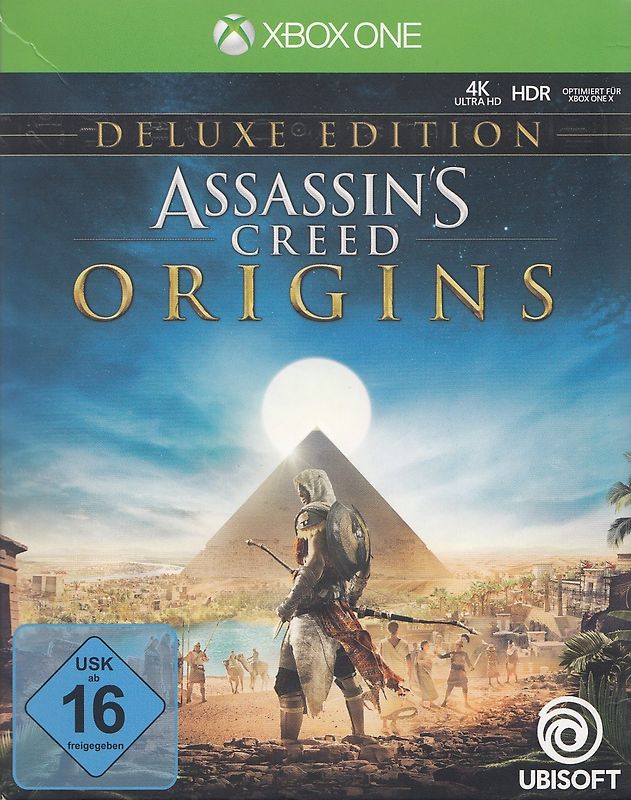 Assassin's Creed Origins [Deluxe Edition, inkl Soundtrack & Karte] Xbox One