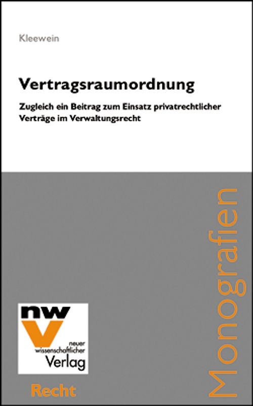 Vertragsraumordnung