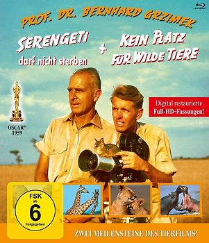 Serengeti darf nicht sterben/Kein Platz für wilde Tiere Blu-ray Disc