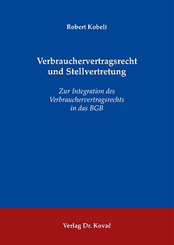 Verbrauchervertragsrecht und Stellvertretung