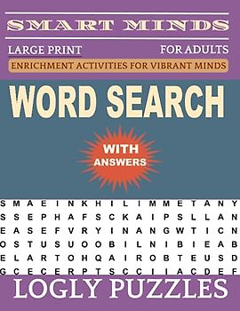 Word Search Book Large Print for Adults: 2400+ words New Fun and Relaxing Puzzles Book for Adults & Seniors with Answers Key