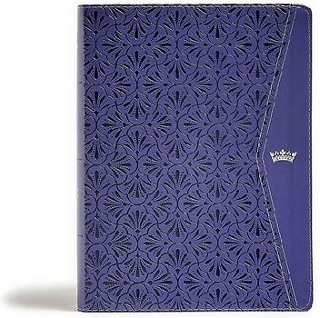 CSB Tony Evans Study Bible, Purple Leathertouch