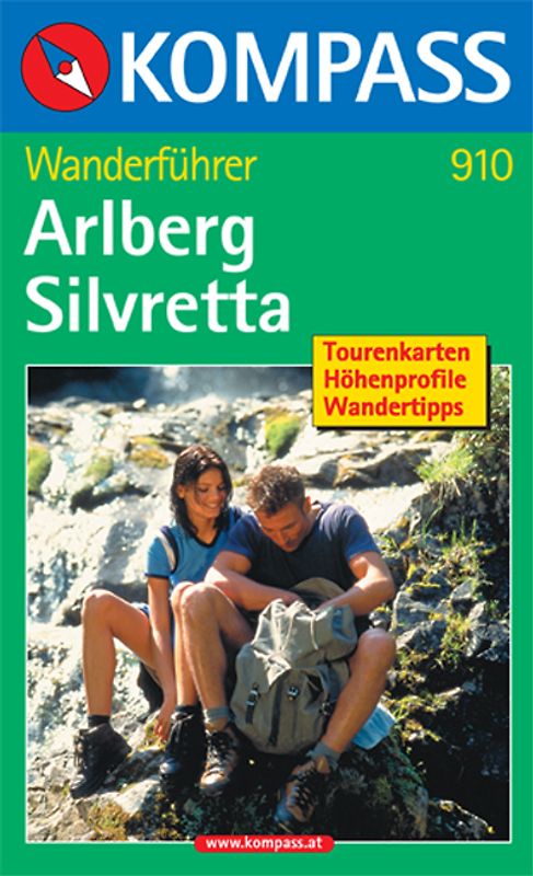 Arlberg /Silvretta. Tourenkarten, Höhenprofile, Wandertipps
