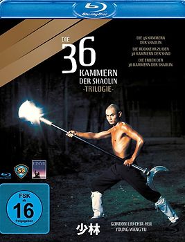 Die 36 Kammern der Shaolin-Trilogie Blu-ray Disc
