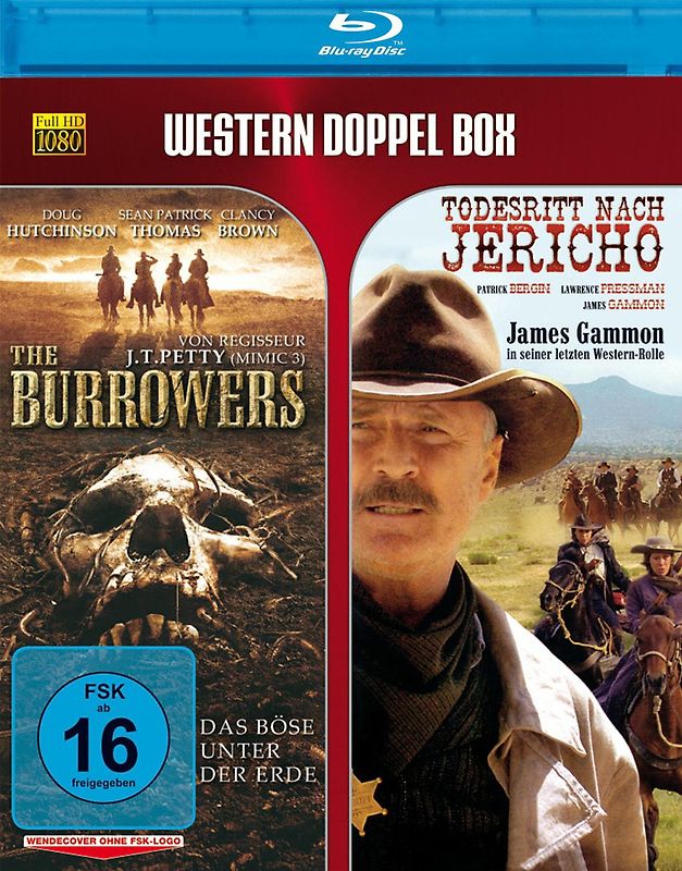 Western Doppel BD: The Burrowers / Todesritt nach Jericho Blu-ray Disc