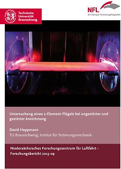 Untersuchung eines 2-Element-Flügels bei ungestörter und gestörter Anströmung
