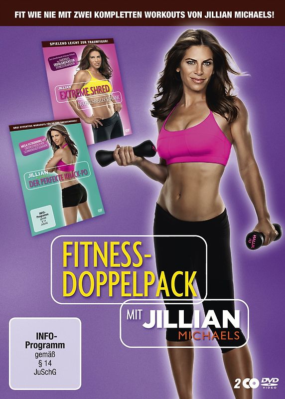 Jillian Michaels Fitness Doppelpack (Exklusiv bei Amazon.de) [Limited Edition] [2 DVDs] DVD