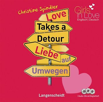 Love Takes a Detour - Liebe auf Umwegen - Hörbuch (3 Audio-CDs mit Begleitheft)